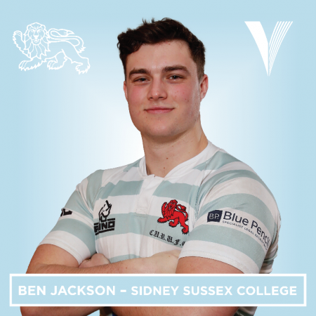 Ben Jackson, Sidney Medicine undergraduate, wearing his University rugby kit 